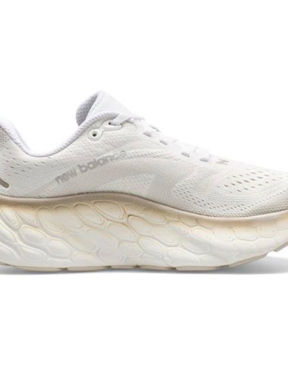 New Balance Women's White (Wmns) Fresh Foam X More V4 Metallic' (10W) - Picture 2 of 6